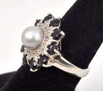 Multi-Gemstone Ring in Sterling Silver