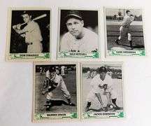 5 TCMA 1980's Baseball Cards, All Greats