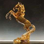Acrylic Glass Horse Statue