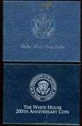 2 Different BU Commemorative Silver Dollars w/Box & CoA:  1983 & 1992
