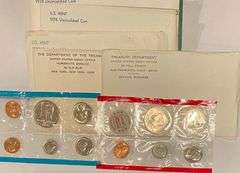 8 US Mint Sets 1971-1993