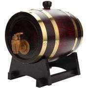 Vintage 1.5L Oak Barrel with Stand