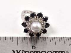 Multi-Gemstone Ring in Sterling Silver