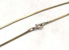 Group lot of 3 Vintage 925 sterling silver necklaces and Figaro bracelet