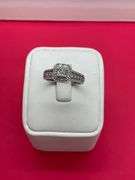 CERTIFIED BRAND NEW 14K WHITE GOLD DIAMOND RING