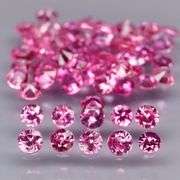 Diamond cut! Eye clarity!! 2.30ct REAL PINK RUBY set!!!