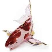 Handcrafted Blown Glass Koi Fish Japanese Carp