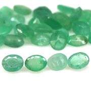 Heavy 7.29ct 32 piece Zambian Emerald set