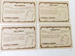 8 - 1980's Cramer Sports Productions Baseball Cards