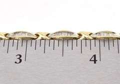 Sparkling 10K Yellow Gold Diamond Bracelet