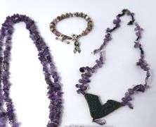 Group Lot of Gemstone Jewelry