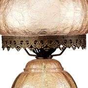 Rose Court Victorian-Style Hurricane Table Lamp