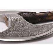 Odin's Twin-Blade Berserker Viking Axe