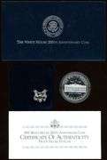 2 Different Proof Commemorative Silver Dollars w/Box & CoA: 1992 & 1993