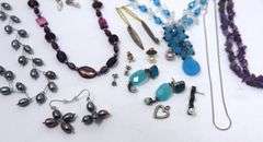 Group Lot of Gemstone Jewelry