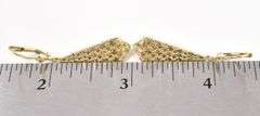 Dazzling 14K Yellow Gold Earrings