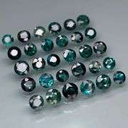 Natural 6.52ct blue Sapphire set with multiple hues