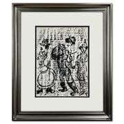 Les Musiciens Vagabonds by Marc Chagall