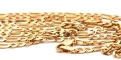 3.0MM Polished Figaro Link Chain Necklace in 14K