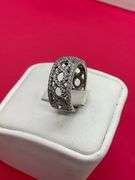 CERTIFIED BRAND NEW LADIES 14K WHITE GOLD DIAMOND BAND. 1.50 CARATS