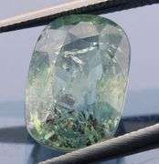 Unheated Tanzanian 4.32ct green Sapphire