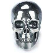 Hand Carved Gemstone Hematite Crystal Skull
