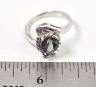 Mystic Topaz Gemstone Ring in Sterling Silver