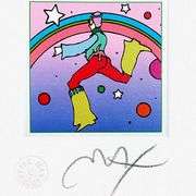 Cosmic Jumper Detail I by Peter Max