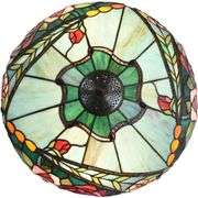 Double Lit Tiffany Stained Glass Table Lamp