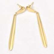 Opulent 14K Yellow Gold Dangle Earrings