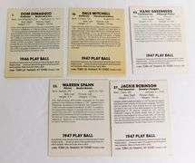 5 TCMA 1980's Baseball Cards, All Greats