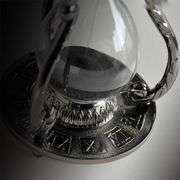 Black Sagittarius Hourglass Sand Timer