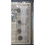 Set of 4 Emperor Constantine Authentic Coins with COA