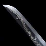 Hand-Forged Tiger Head Katana Sword 42"