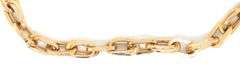 18kt Yellow gold oval link bracelet