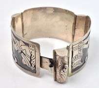 Panel Bracelet in Sterling Silver