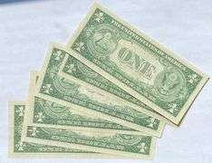 6 Uncirculated $1 1935 F Silver Certificates.