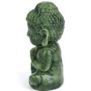 Carved Natural Quartz Crystal Buddha