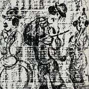 Les Musiciens Vagabonds by Marc Chagall