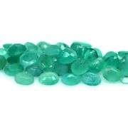 Bright emerald green 7.58ct 40pc emerald set