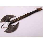 Odin's Twin-Blade Berserker Viking Axe