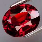 Amazing 2.17ct UNTREATED ruby red Pyrope Garnet!