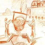 Harvest at La Mission Haut-Brion by Wayne Ensrud