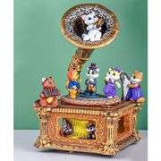 Cat Phonograph Music Box 64 Songs