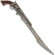 A 26" Antique Finish Gun Blade Sword