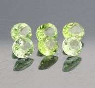 Gorgeous 6.73ct untreated green Peridot set