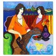 At the Port by Itzchak Tarkay
