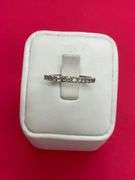 BRAND NEW LADIES 14K WHITE GOLD DIAMOND BAND