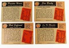 4 Bowman 1955 Baseball Cards