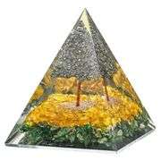 Orgone Pyramid Pyrite Crystal Tree